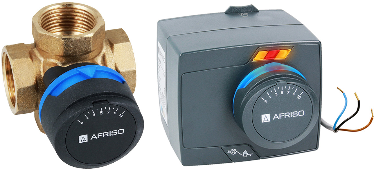 Купить 4-ХОДОВОЙ КЛАПАН AFRISO 1 ДЮЙМ DN25: отзывы, фото и ...