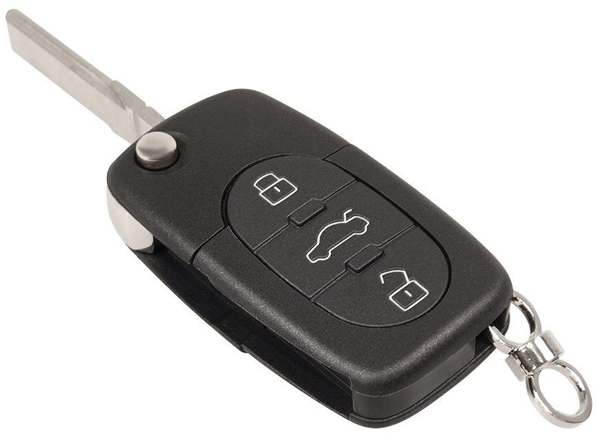 

Kluczyk do Audi Scyzoryk Pilot Obudowa 3 Przyciski