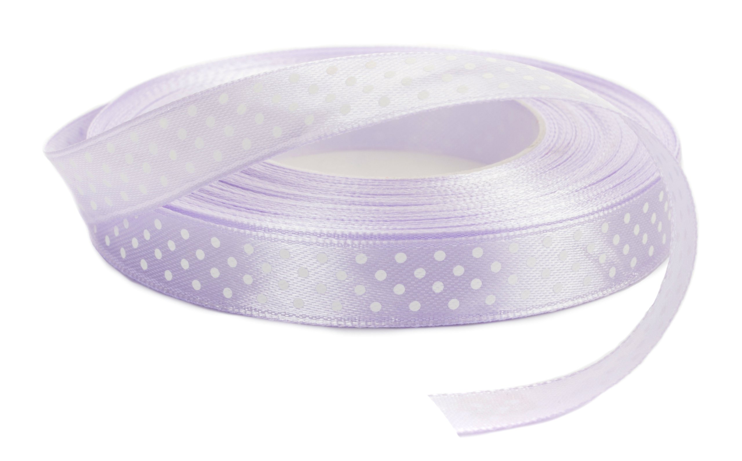 

Tasiemka Lawendowa W Kropki Wstążka 12mm 113