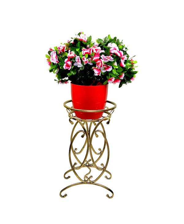 KWIETNIK NA JEDEN KWIAT METAL - OZDOBA - DONICZKA EAN (GTIN) 5904157484735