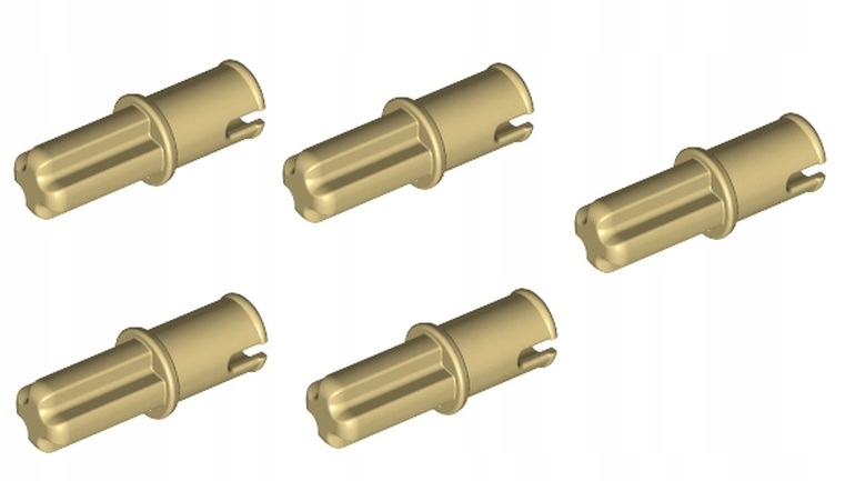 

Lego Technic 3749 pin z ośką piaskowy tan 5 szt
