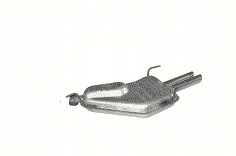 17.282 - Задний глушитель Opel Vectra B 2,5-2,6 V6