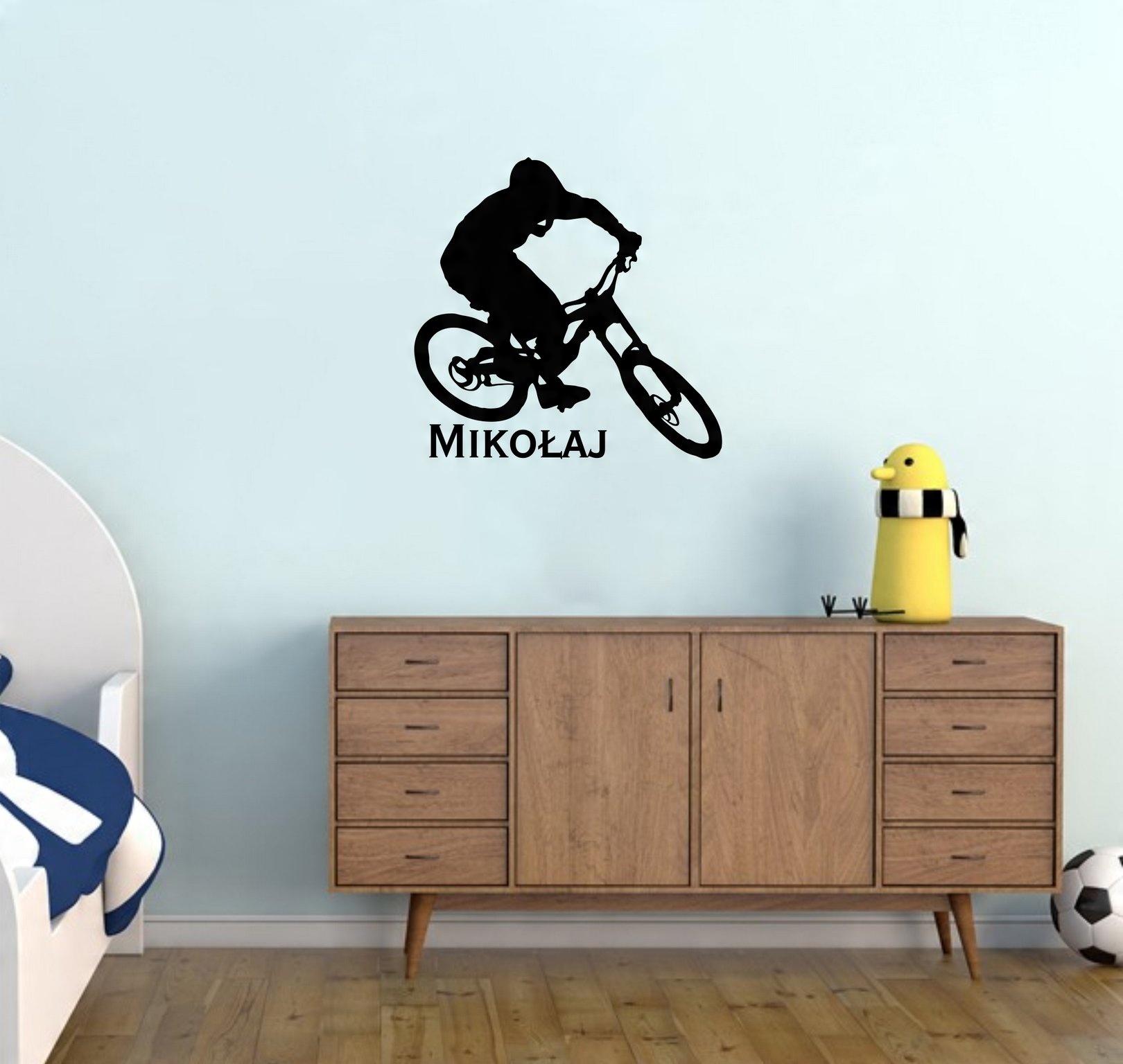 

Naklejka Ścienna Personalizowana Downhill Rower Dh