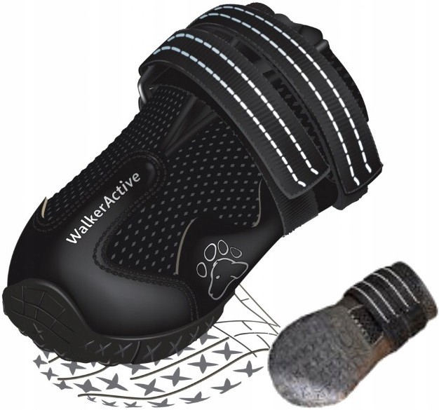 

Trixie Buty Ochronne Walker Active łapy Psa 2x Xs
