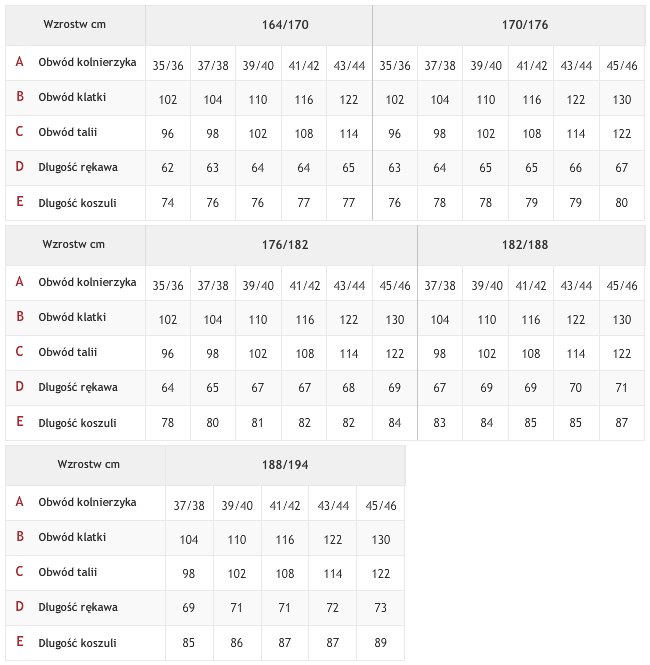 KOSZULA BIAŁA GŁADKA 42 176-182 SLIM FIT Wzór dominujący bez wzoru