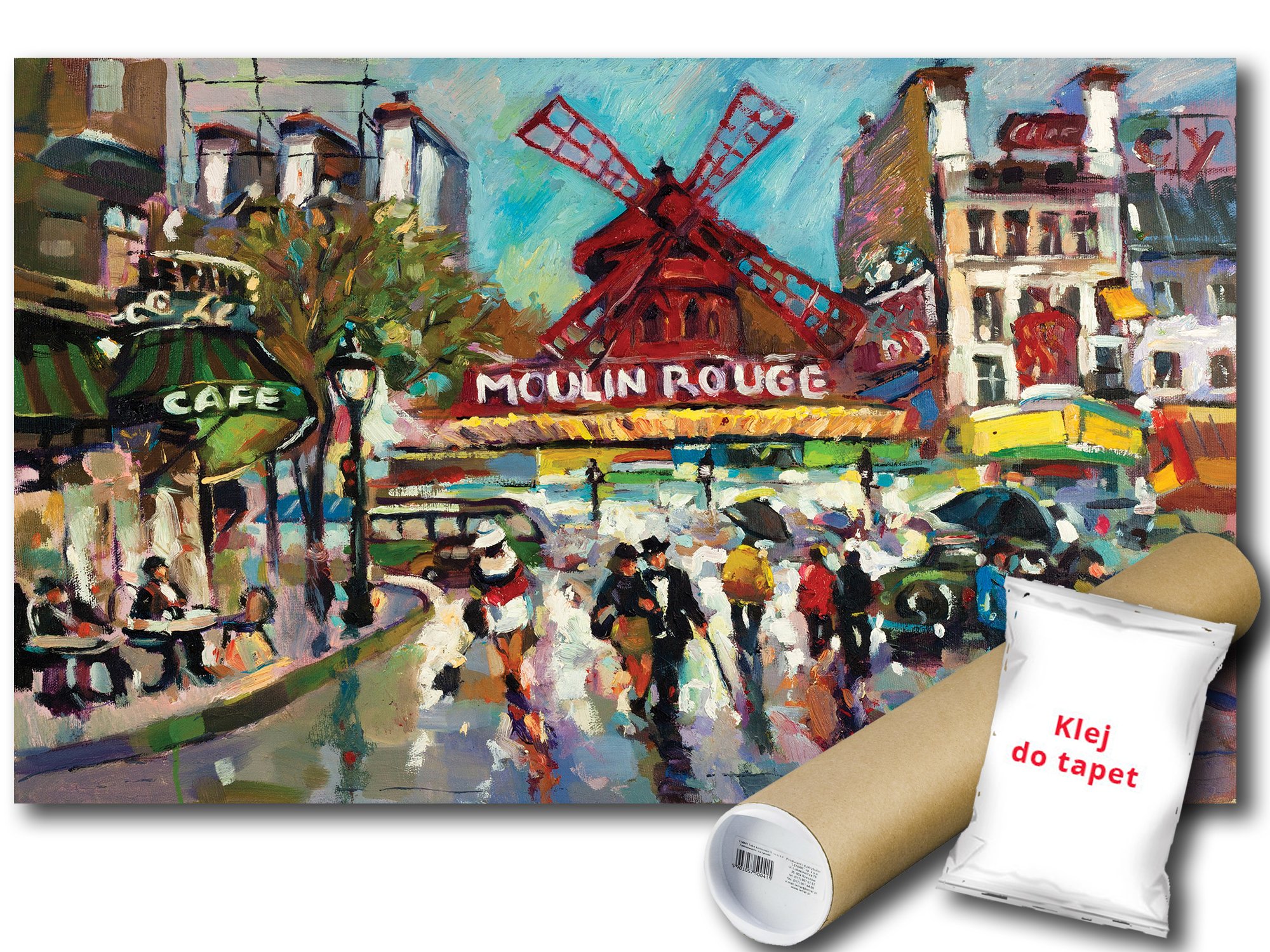 Fototapeta Paříž Moulin Rouge 1A V8 368x254 F168