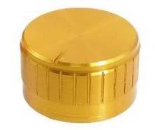 

Gałka do potencjometru Złota Gold 20mm Fv (4046)