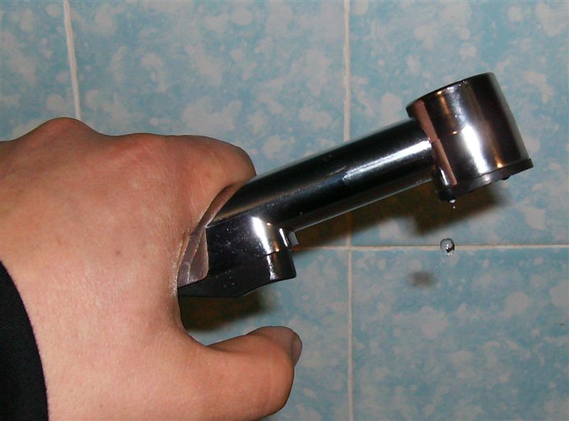 SŁUCHAWKA BIDETOWA "STOP" Z UCHWYTEM Linia standard