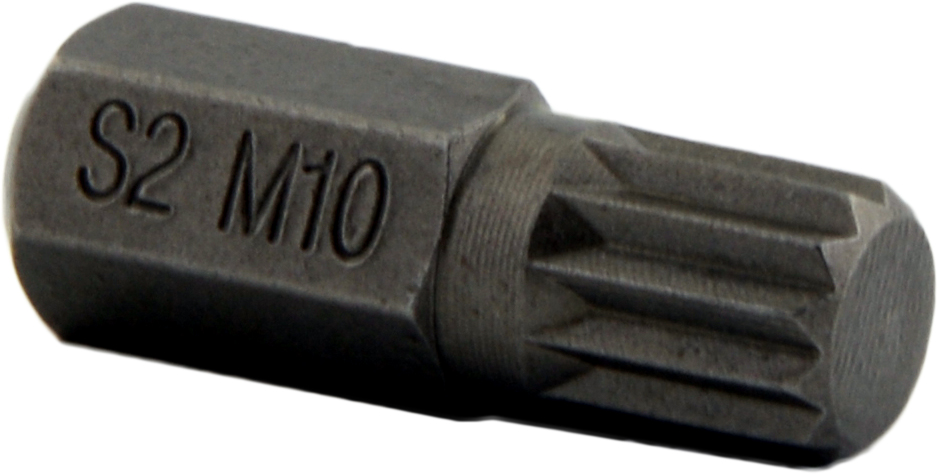 BIT KONCOWKA SPLINE M10 x 30MM S2 10MM 10X30 SZESC