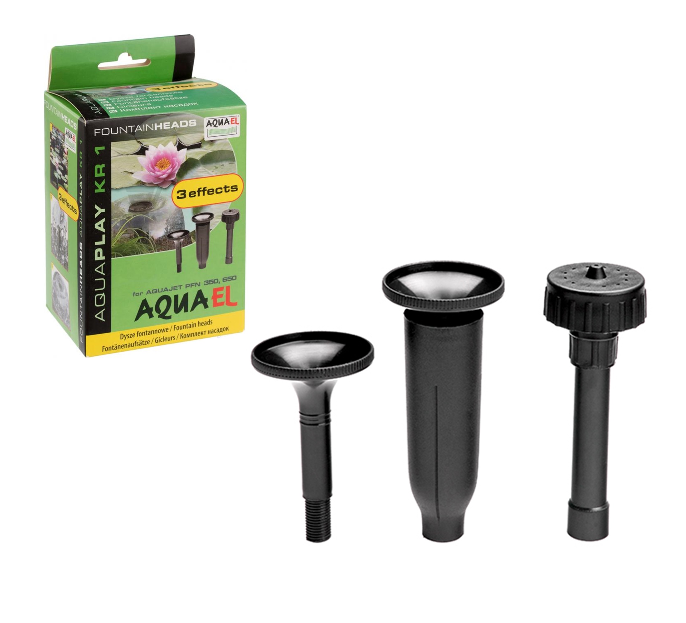 

Aquael KR-1 Dysze fontannowe 3 końcówki