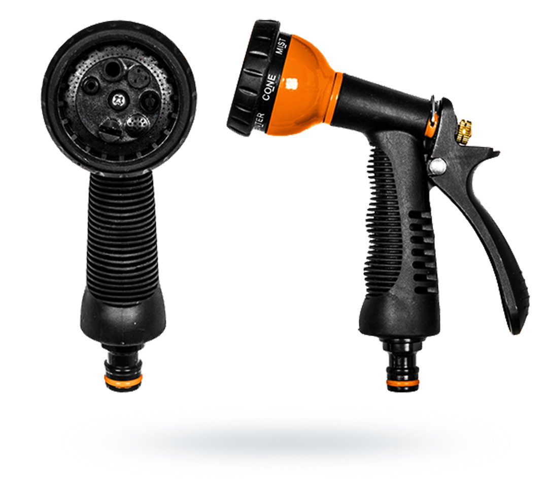 Zraszacz pistoletowy PROFI, 7-funkcyjny ECO-KT615 Produkt wprowadzony do obrotu na terenie UE przed 13.12.2024 Tak