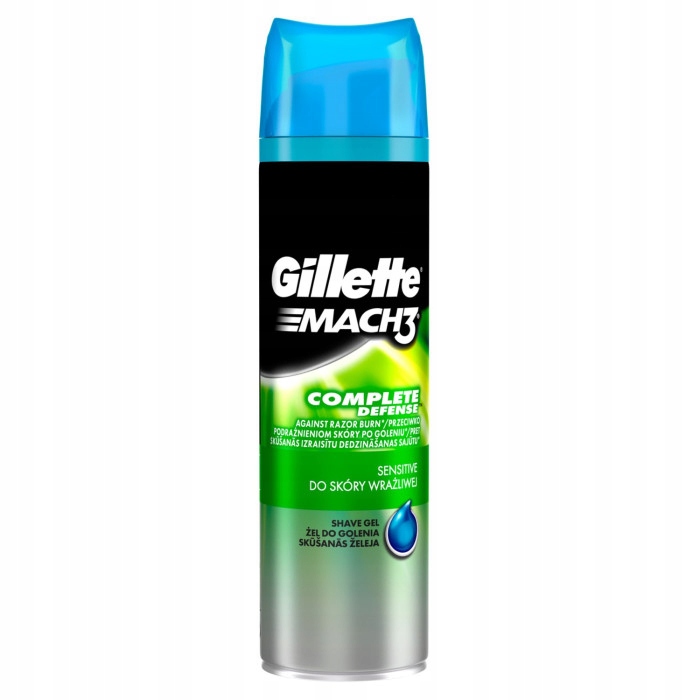 Gillette Mach 3 żel do golenia dla skóry wrażliwej