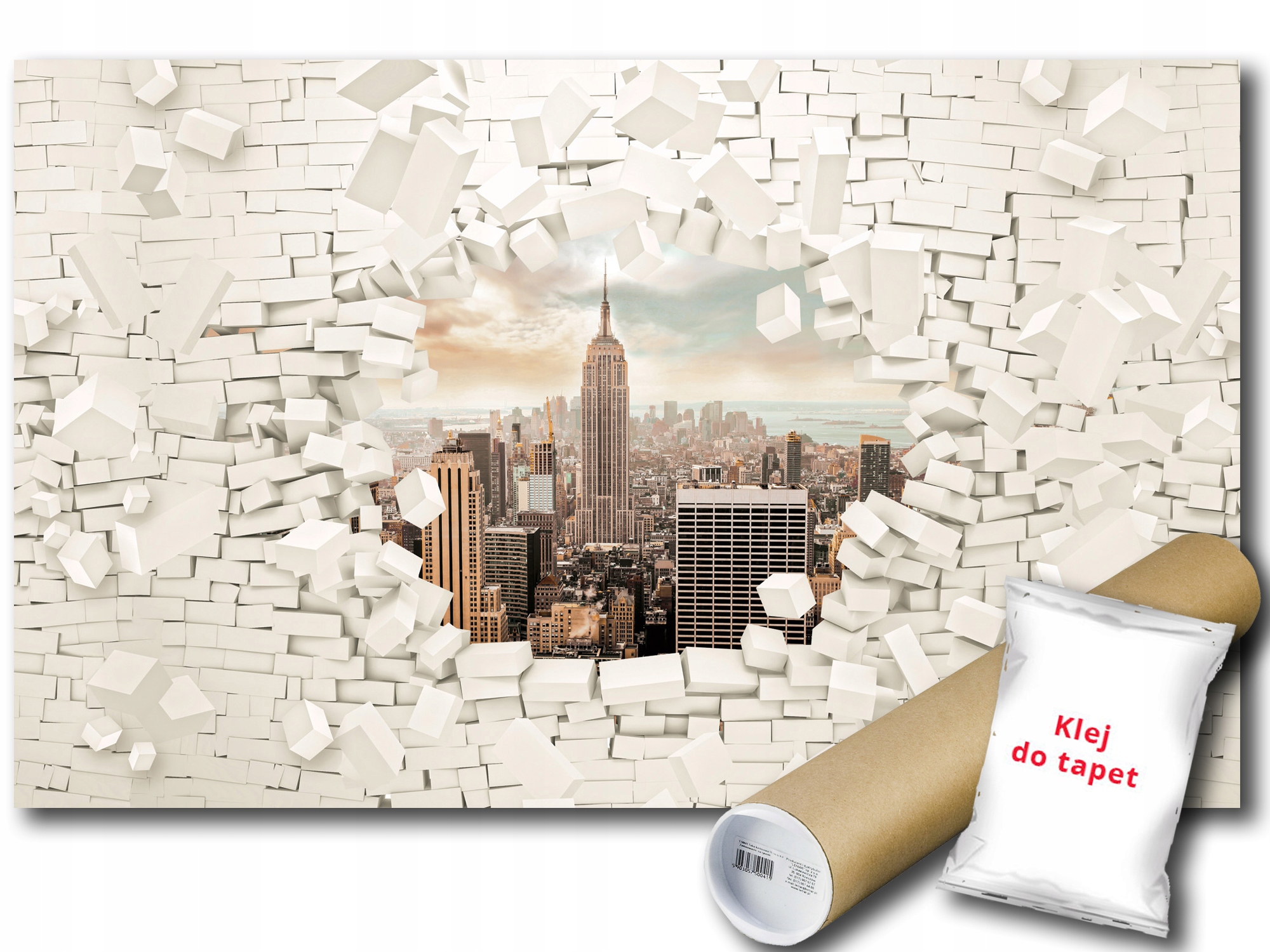 Fototapeta Tehlová Stena 6G V8 368x254 F2720