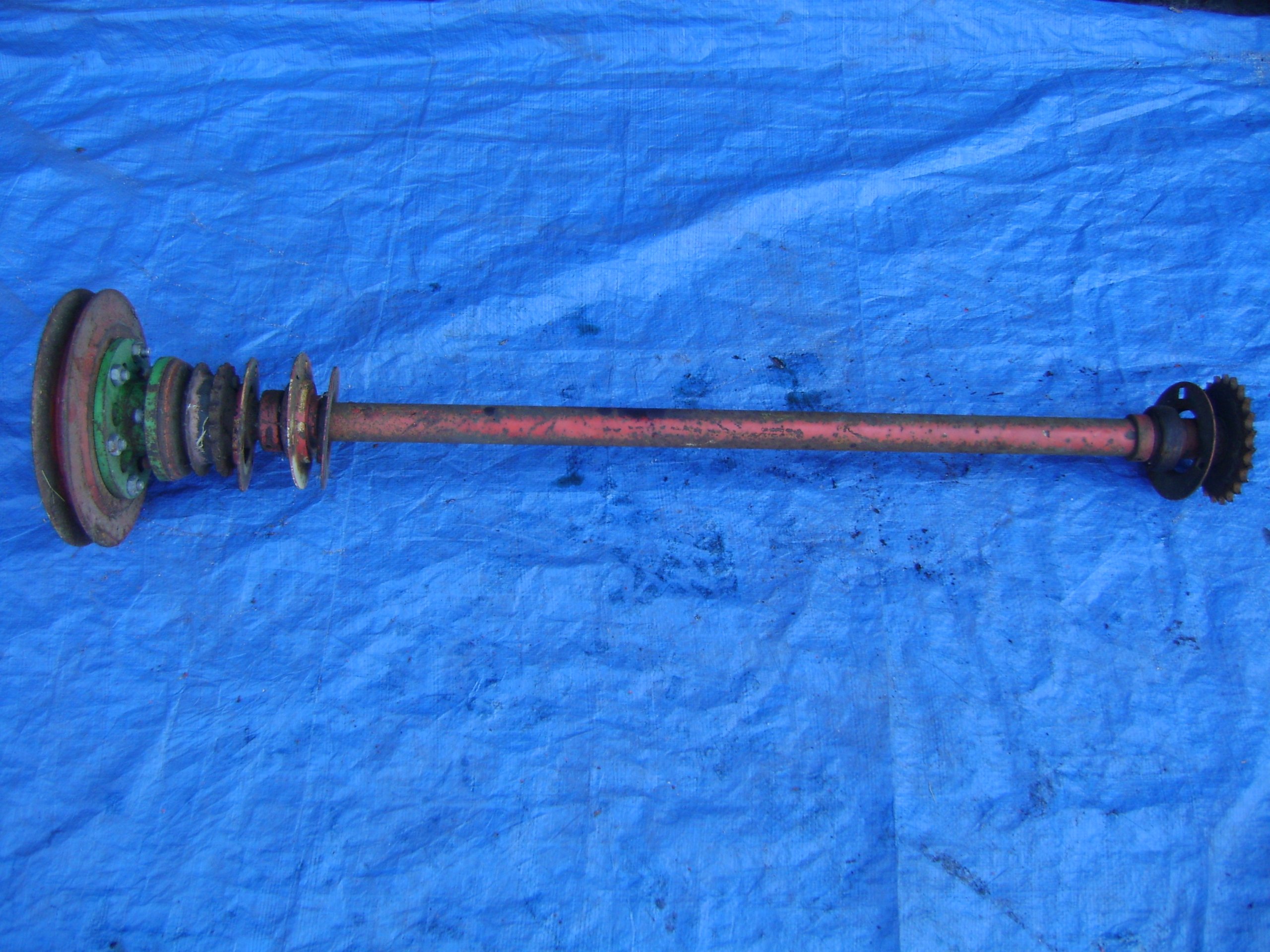 ШКІВ ВІСЬ ВАЛ FAHR M 66 S КОМБАЙН ЧАСТИНА