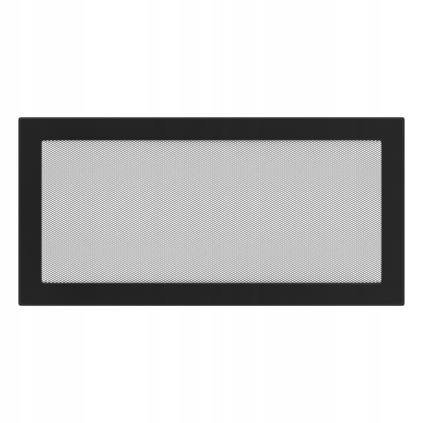 Kratka kominkowa 22x45 cm czarna