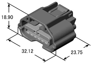 WTYK 6 PIN PRZEPLYWOMIERZ RENAULT CITROEN PEUGEOT Producent części Batpol