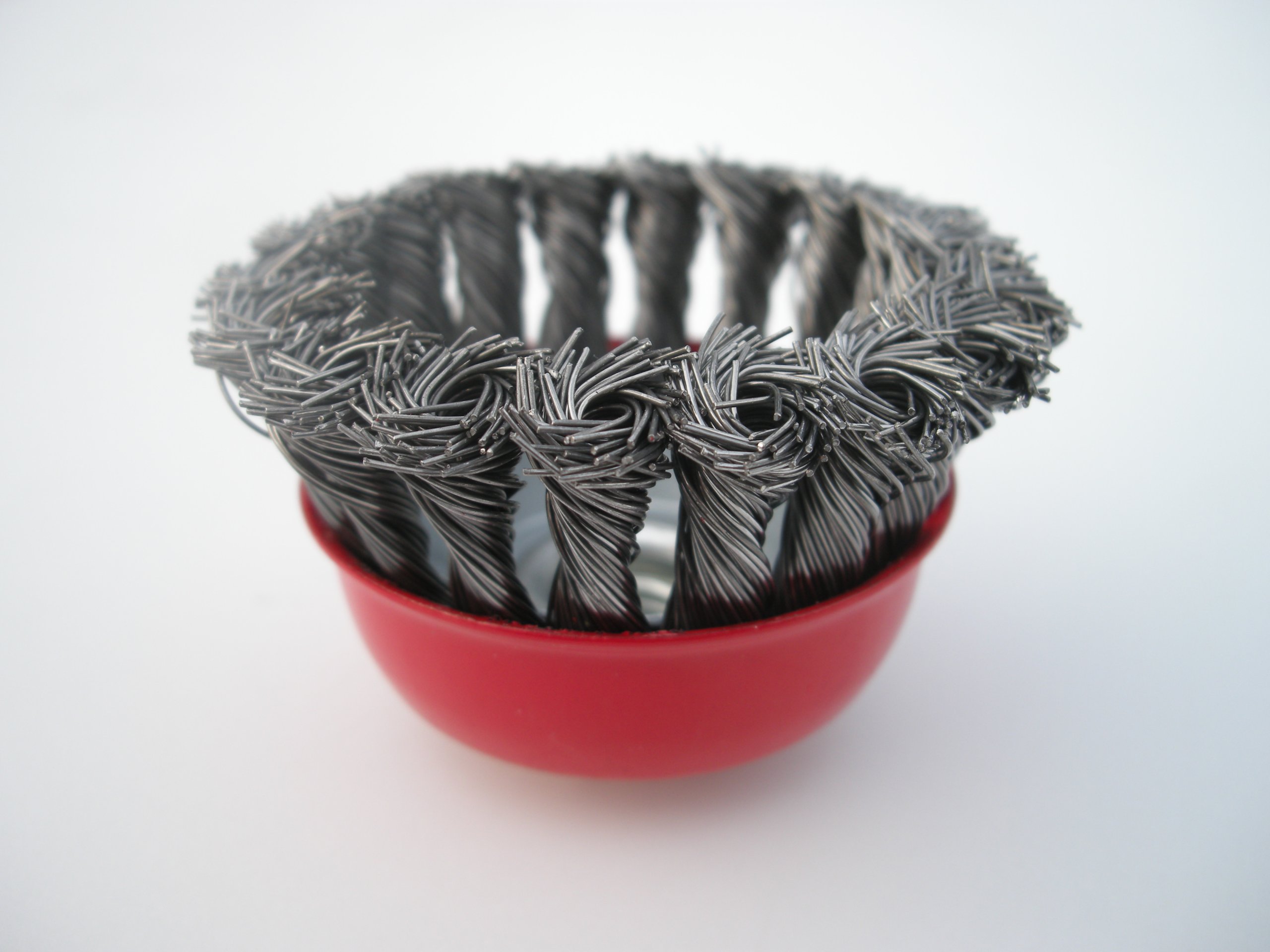 SZCZOTKA DRUCIANA DOCZOŁOWA 70mm DO SZLIFIERKI M14 Marka Condor