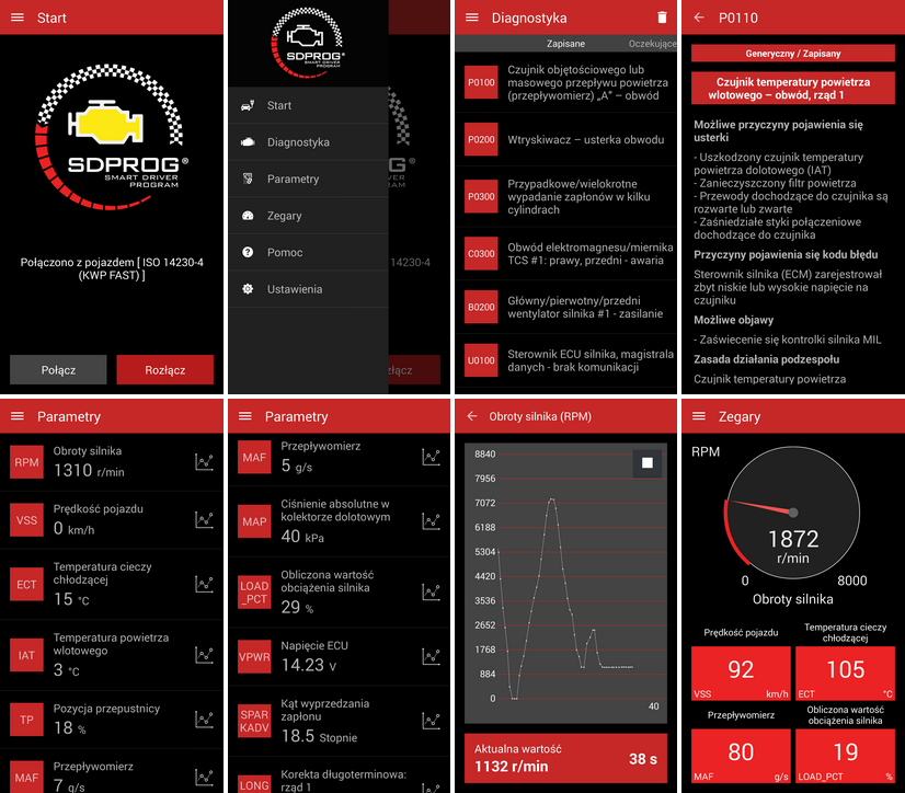 SDPROG + interfejs diagnosty OBD2 iCar3 wifi OPEL Marka inna