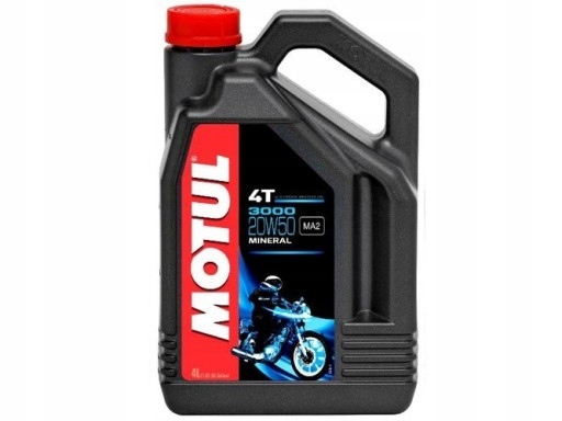 МАСЛО MOTUL 3000 20W50 4T МІНЕРАЛЬНЕ 4L YAMAHA