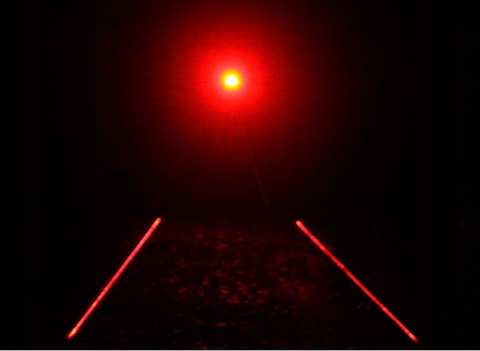LAMPKA ROWEROWA TYLNA NA ROWER LED LASER Marka Inna marka