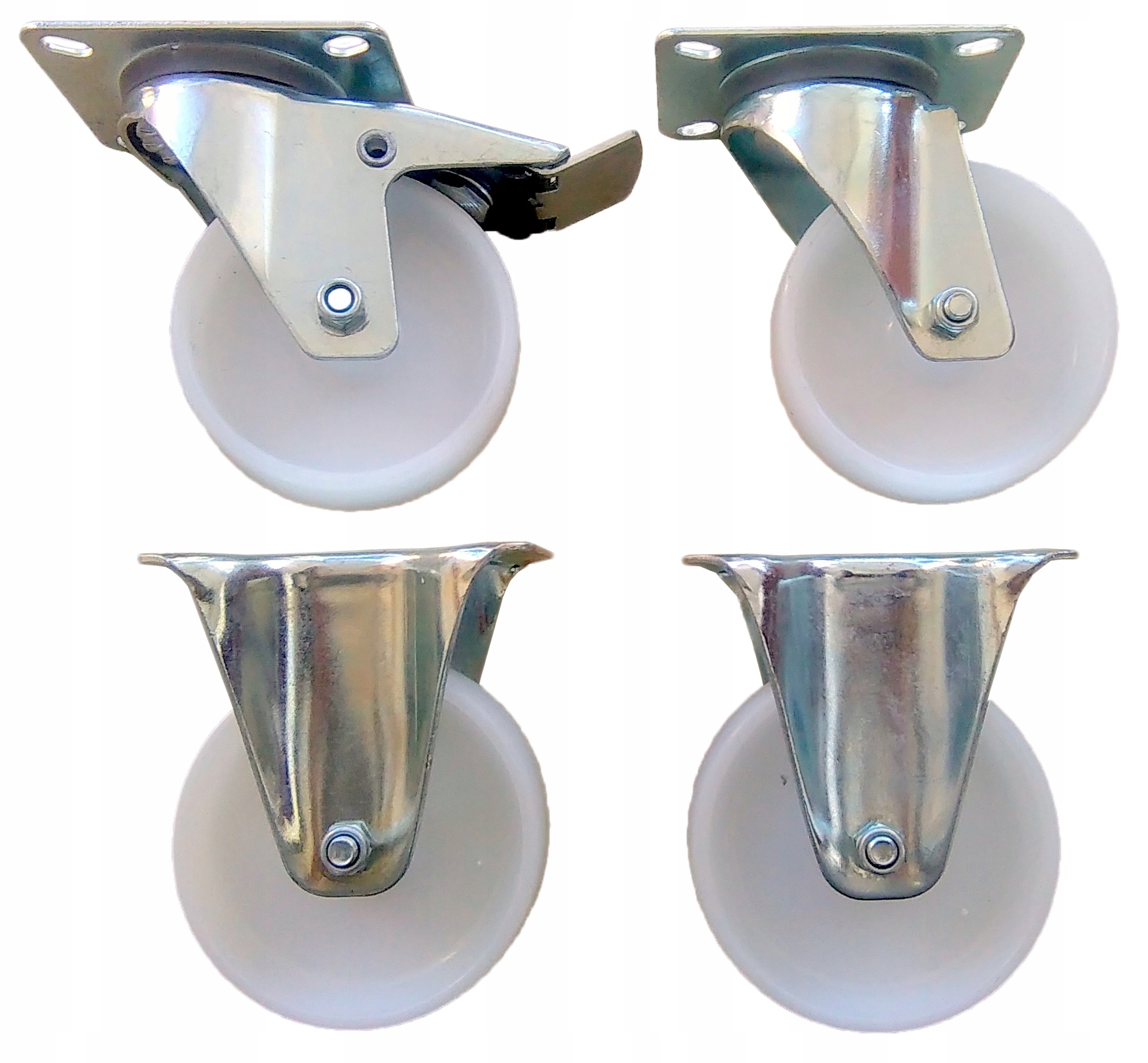 Kolečko 4 ks 100 mm kolečka polyamid