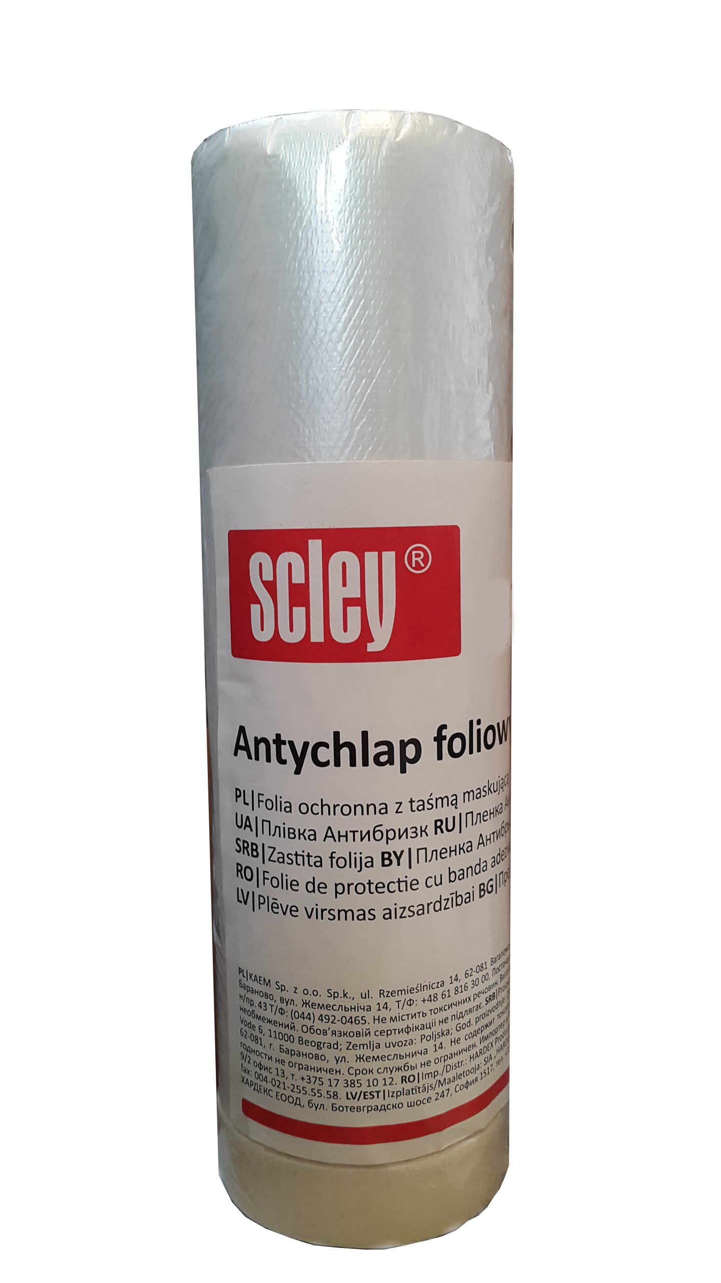

Antychlap Foliowy 140CM x 20M Folia Malarska Scley