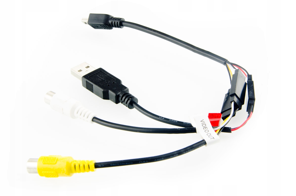 

Mobius Actioncam kabel Av Video Tv Out Oryginał