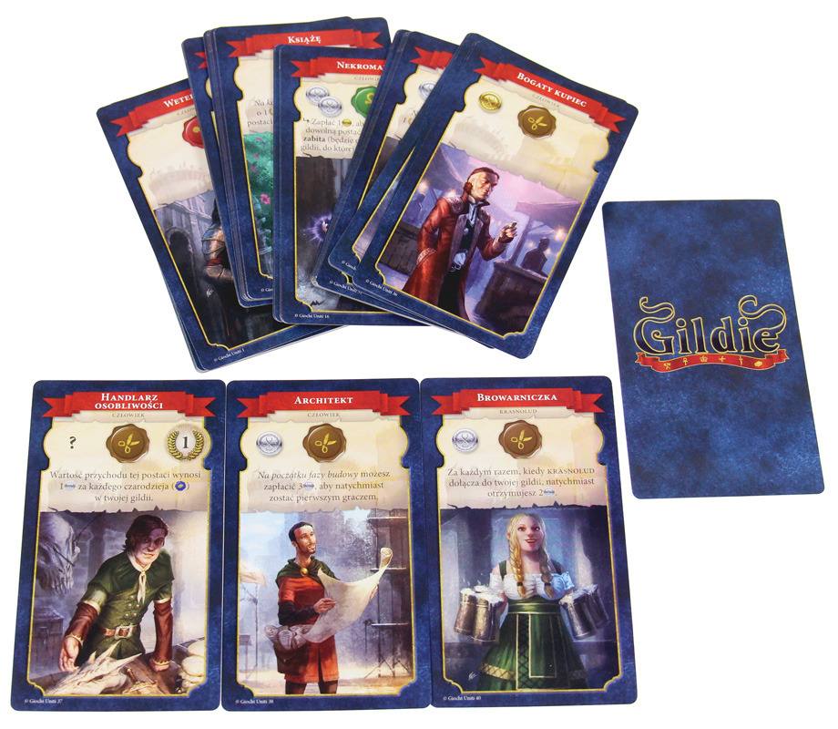 GILDIE KUPIECKA GRA PLANSZOWA PL Typ Podstawa