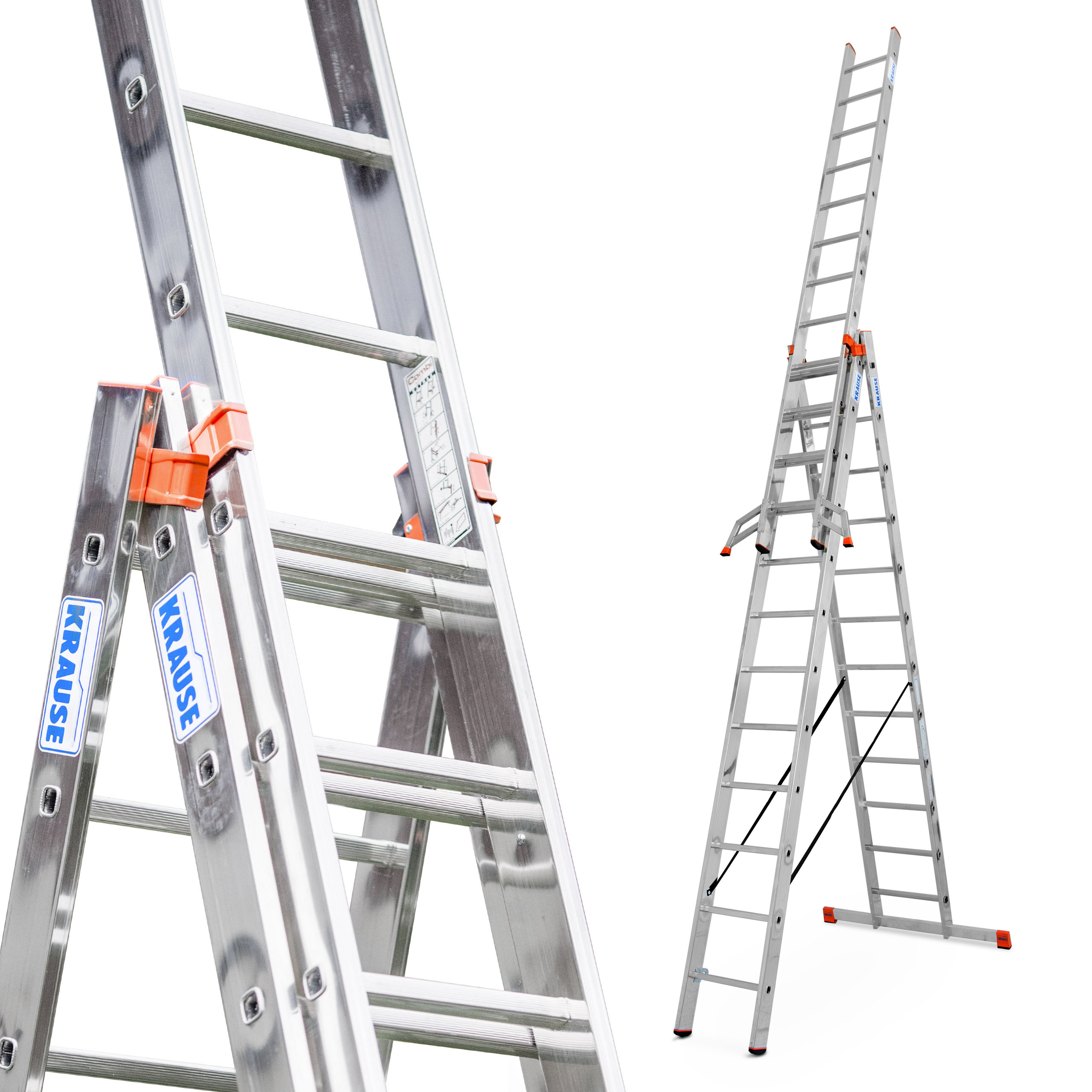 

Drabina aluminiowa 3x12 Krause Professional+trigon