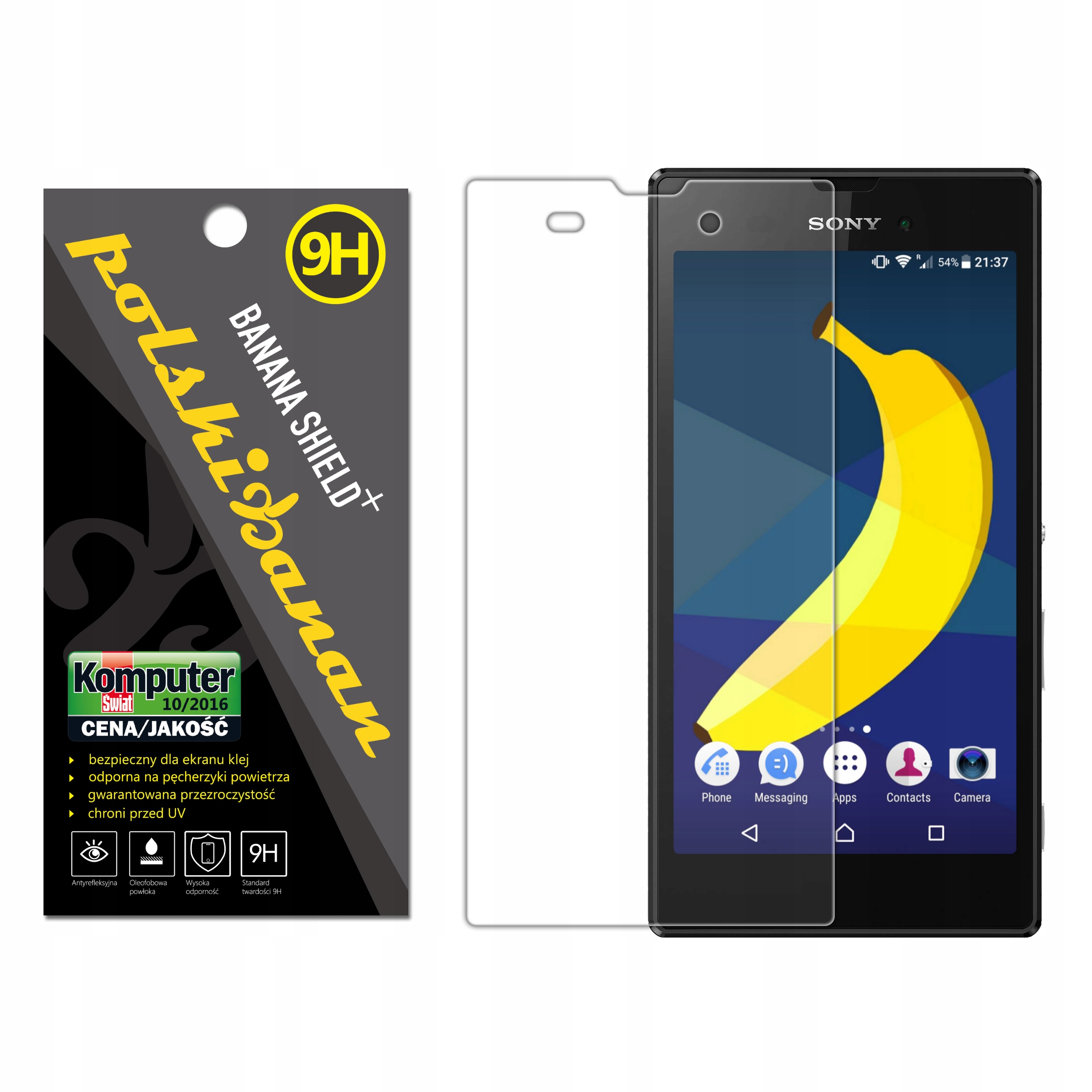 

Szkło Hartowane Polski Banan 9H do Sony Xperia T3