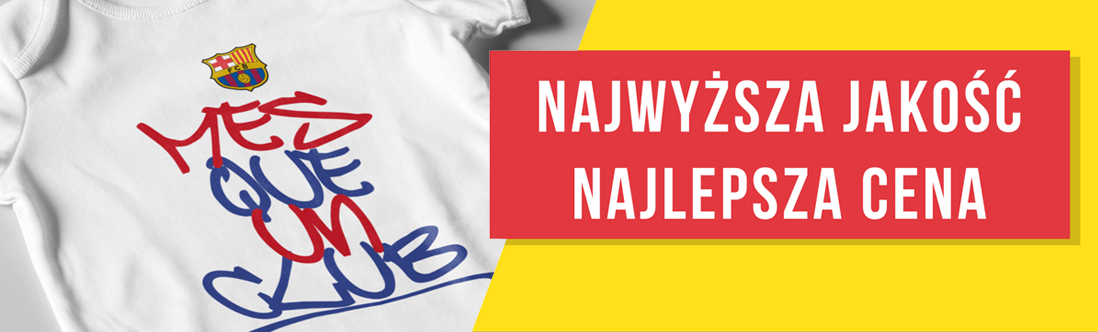 Body dziecięce FC Barcelona rozmiar 98 Wiek dziecka 0 +