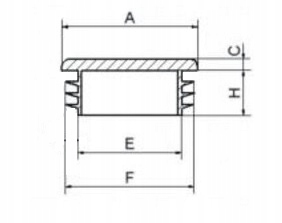 80x80 ZAŚLEPKI NA PROFIL DO PROFILI ZAŚLEPKA 10szt Marka Tulplast