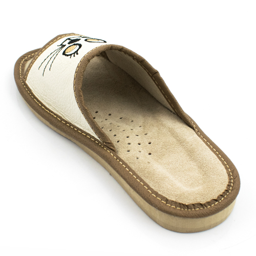 KAPCIE DZIECIĘCE KOT KLAPKI PANTOFLE SKÓRA JAKOŚĆ! Bohater inny