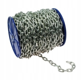 Pozinkovaná Reťaz Do Hojdačky Fi 6 mm 25 Metrov