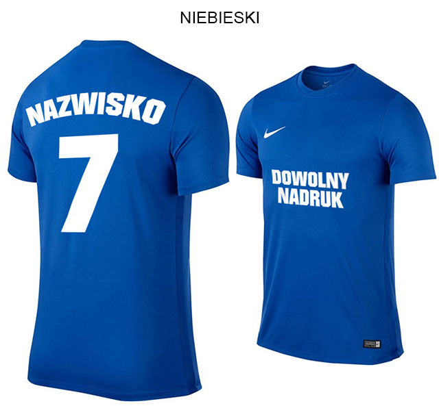 STRÓJ PIŁKARSKI NIKE 14 KOLORÓW NADRUK 147-158 Typ treningowy