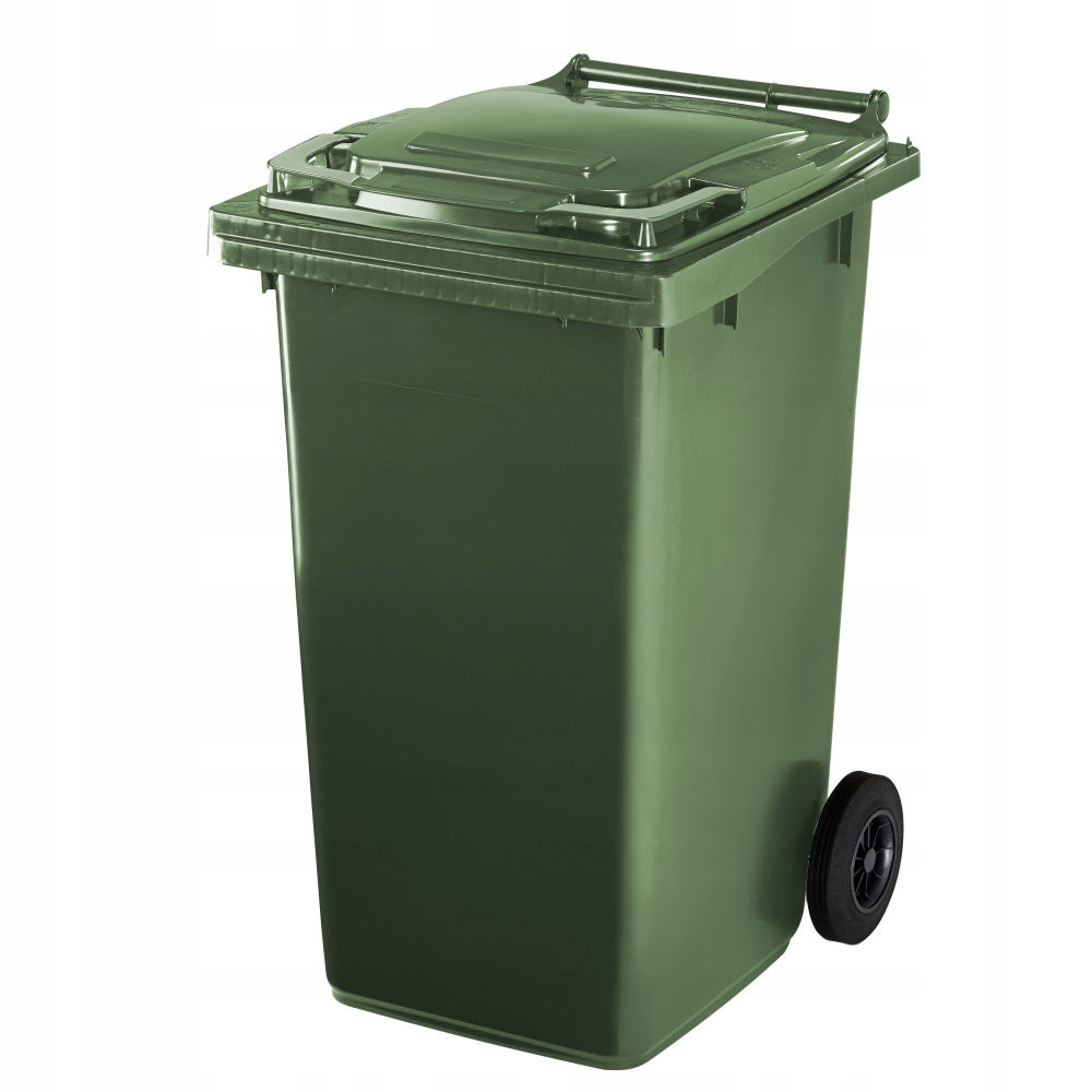 Pojemnik Kosz 240L Na Śmieci Odpady Zielony Ese