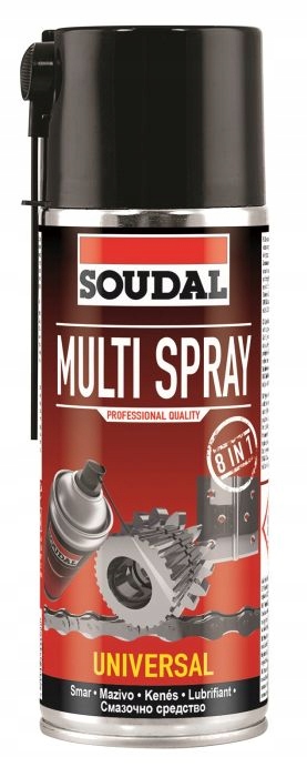 

Soudal Multi Spray Smarujący Penetrujący 400 ml