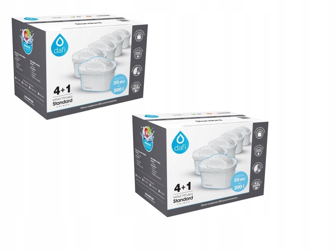 

10 Szt Filtr Wkład Dafi Unimax Do Brita Maxtra