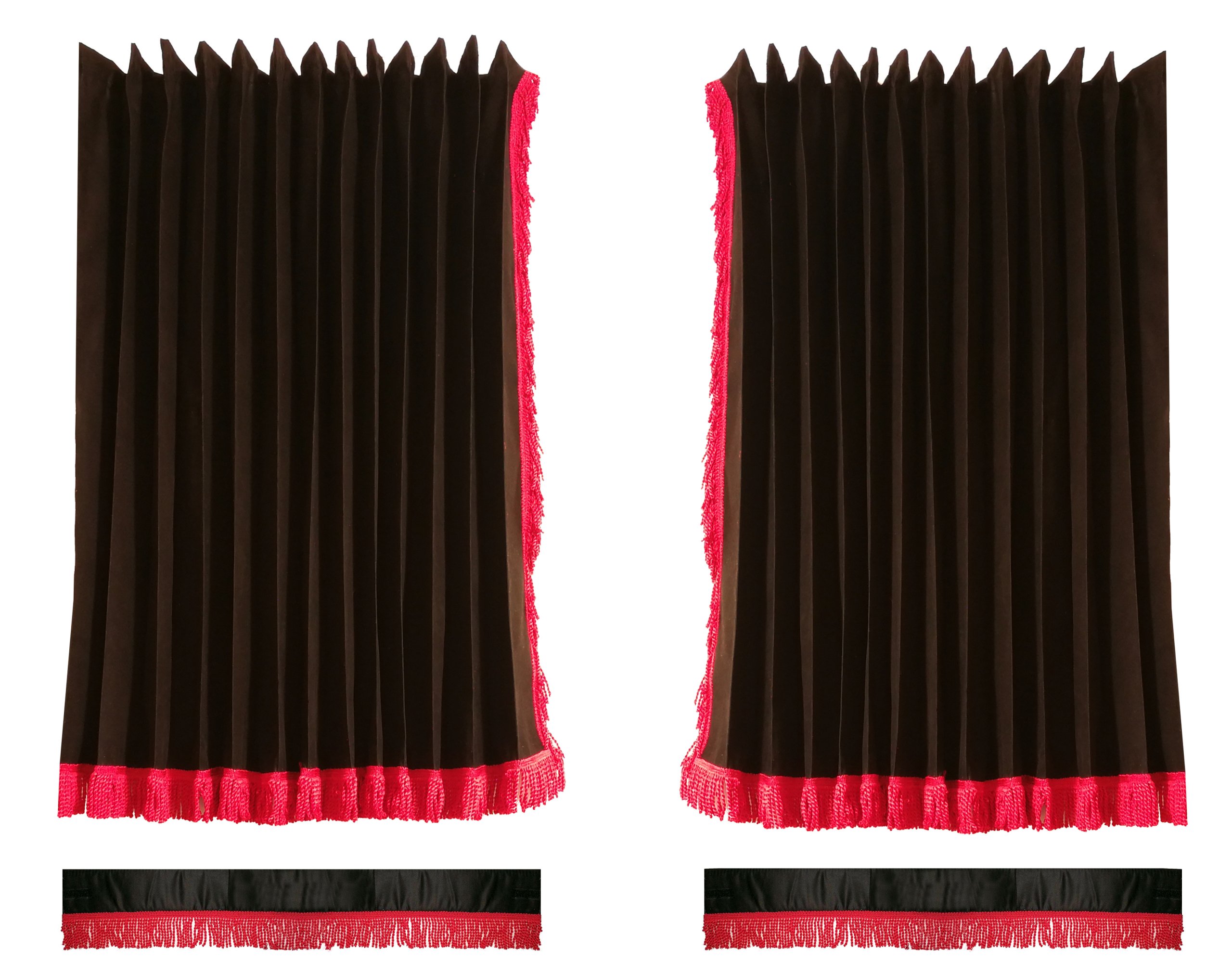 ZASŁONY FIRANKI PLISOWANE TIR - przody + napis Producent części Inny