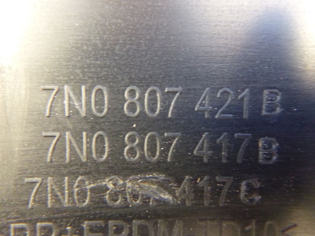 VW SHARAN II 7N 10- stoßstange hinten heck