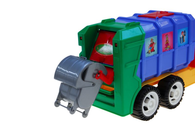 SAMOCHÓD MEGA WIELKA ŚMIECIARKA POLSKI PRO LESZ Bohater brak