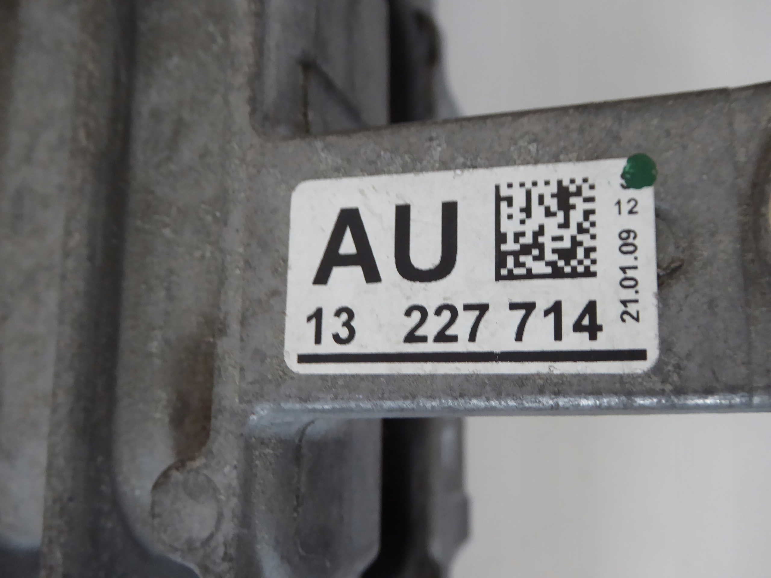 Airbag Support OPEL INSIGNIA 2.0 TURBO A20NHT 220KM