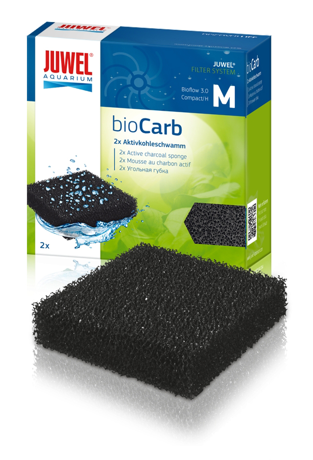 

Juwel bioCarb M 3.0/COMPACT Gąbka Węglowa 2 szt