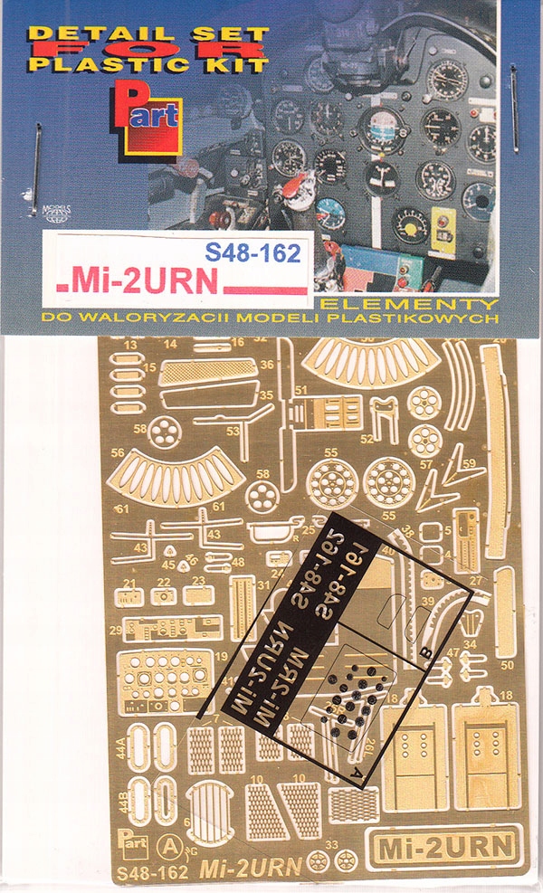 Part S48-162 1/48 Mi-2URM (Aeroplast)