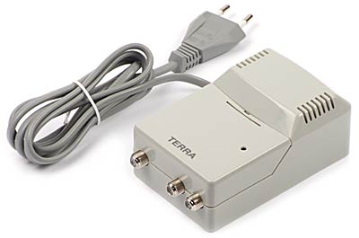 Wzmacniacz antenowy Terra HS-013 DVB-T FM do 15 TV