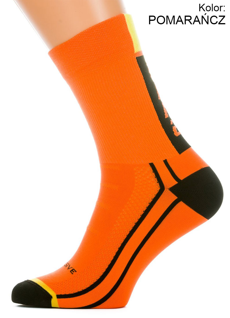 Prof. SKARPETY ROWEROWE Expansive BIKE Long c39-42 Materiał dominujący poliester