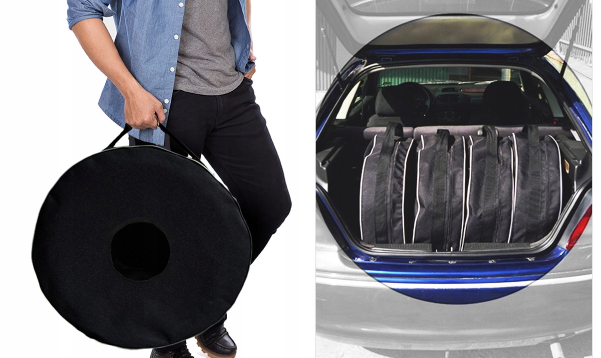 POKROWCE NA OPONY / KOŁA - 145/60 R13 - EXTRA + OTWORY NA STOJAK Producent Lasota