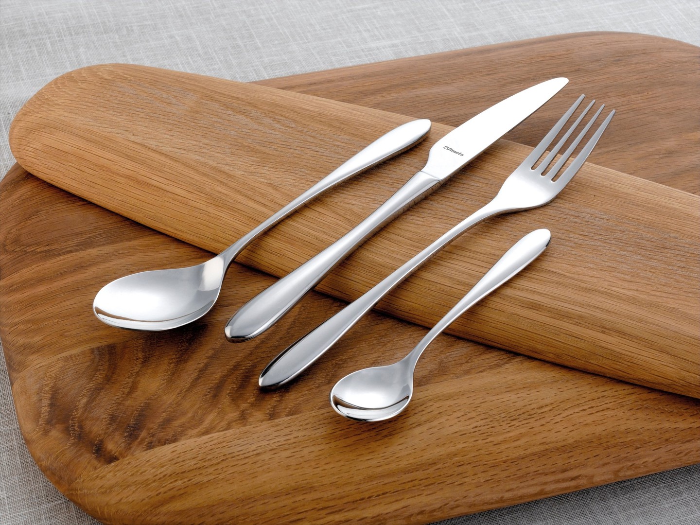 AMEFA 72 SZTUĆCE KOMPLET 1120 CUBA ZESTAW 12 OSÓB Linia CUBA OBIAD DESEROWE WIDELCZYKI ŁYŻECZKI