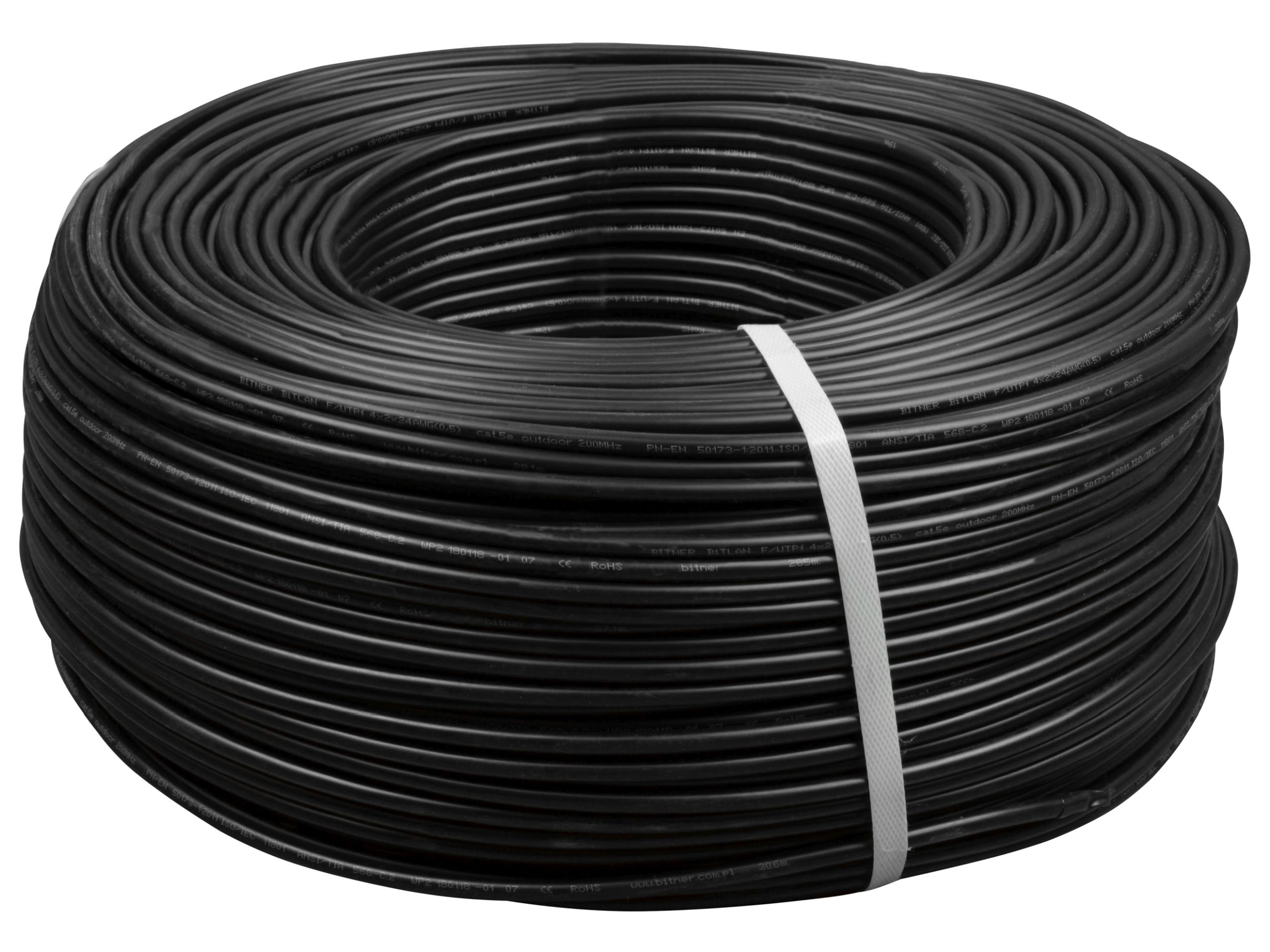 Okrúhly ohybný kábel (linka), telekomunikačný Ftp Bitner 8 x 0,5