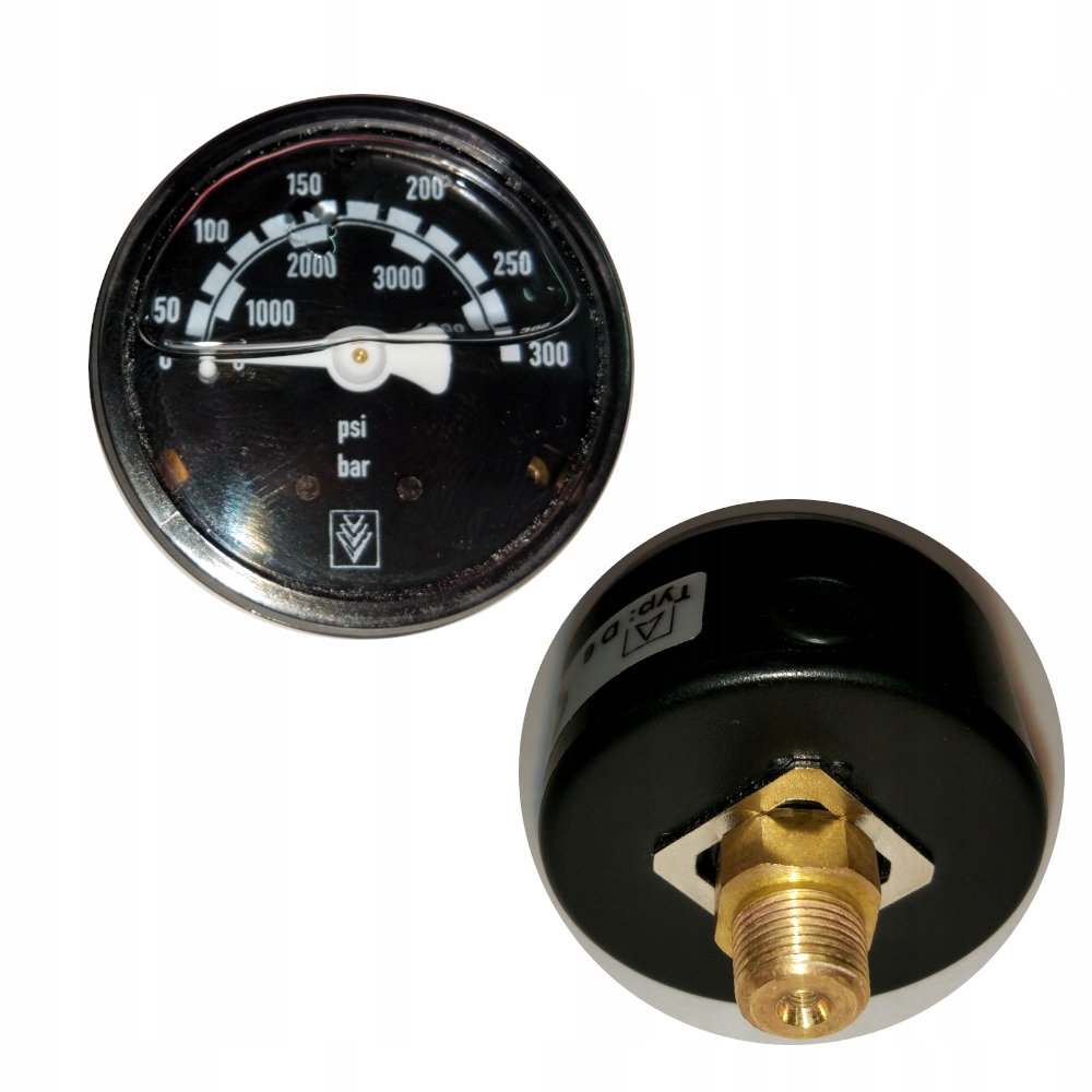 

Manometr glicerynowy 300 Bar 1/8'' 40mm Karcher